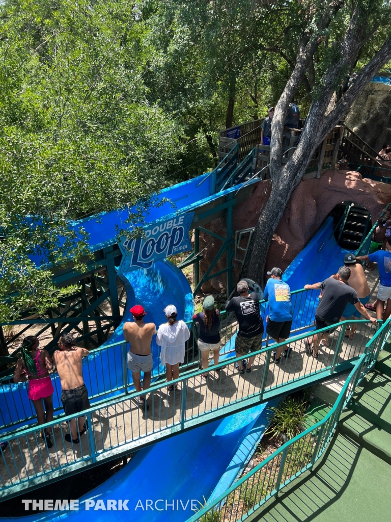 Double Loop at Schlitterbahn New Braunfels