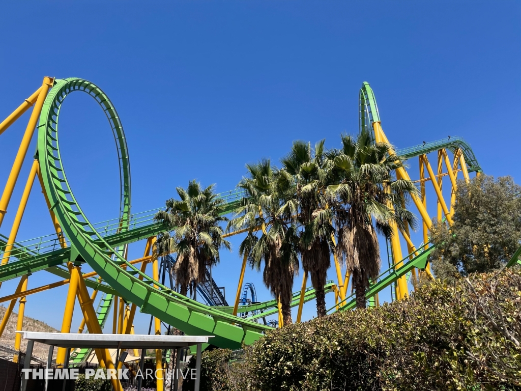 Riddler's Revenge at Six Flags Magic Mountain