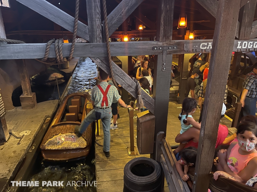 Timber Mountain Log Ride at Knott's Berry Farm