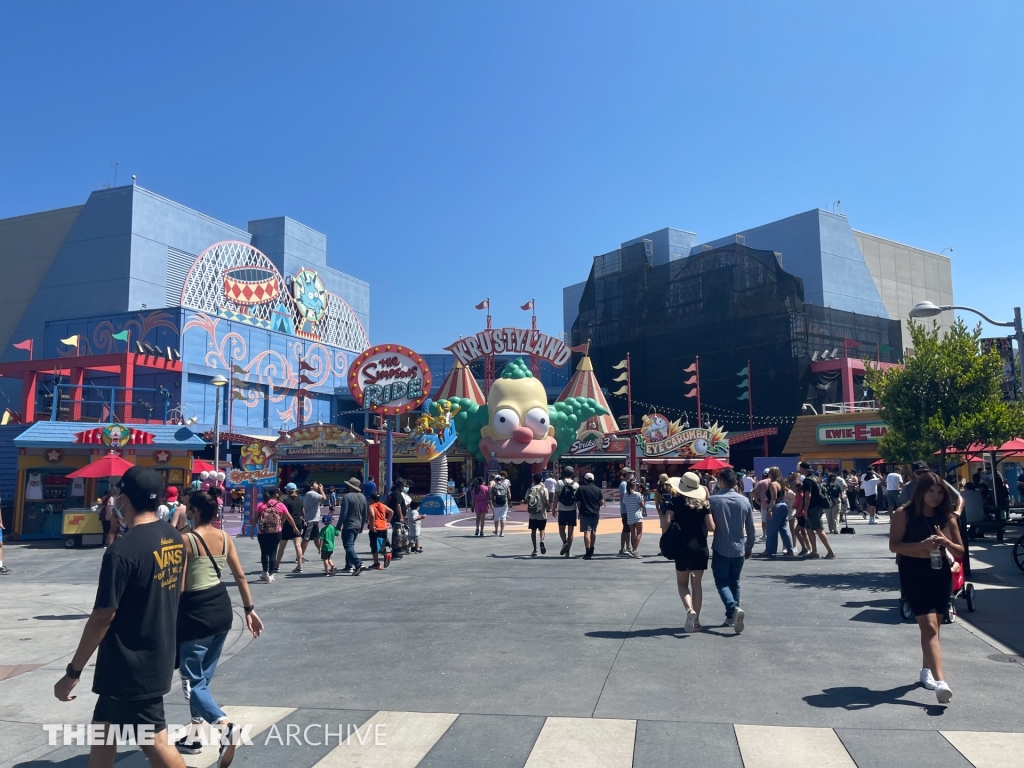 The Simpsons Ride at Universal Studios Hollywood