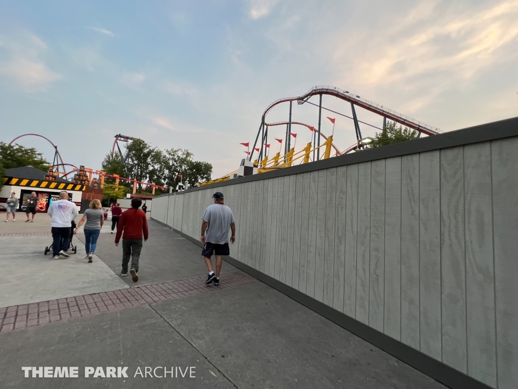 Top Thrill Dragster at Cedar Point