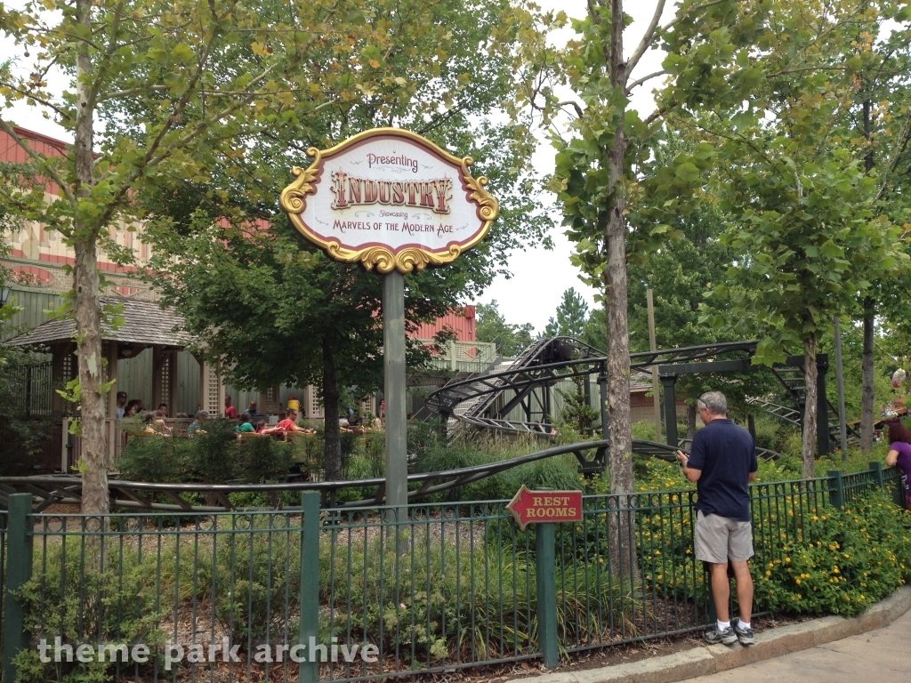 The Grand Exposition Coaster at Silver Dollar City