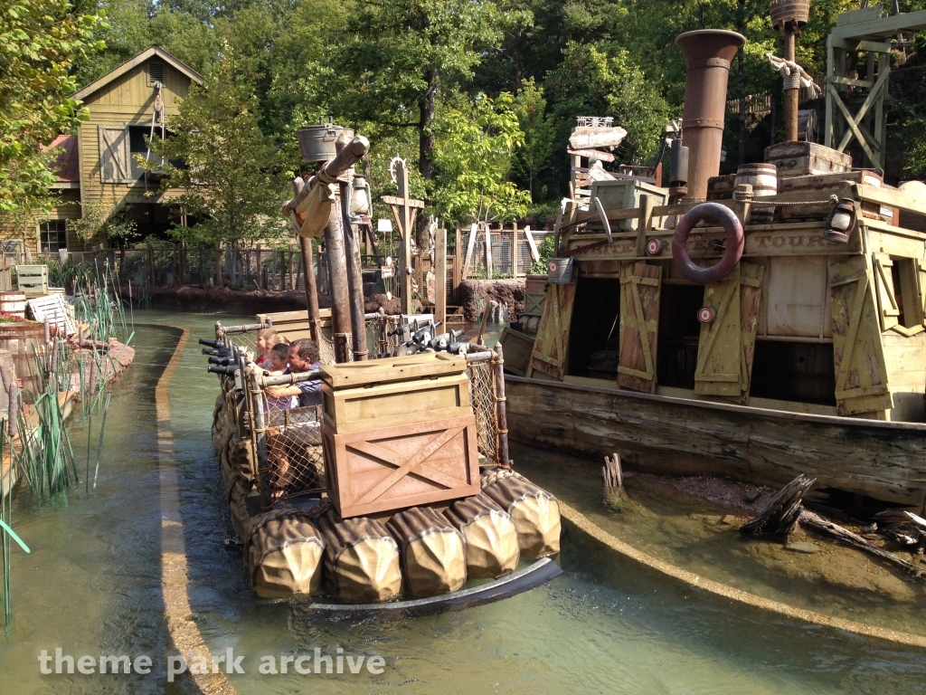 Tom & Huck's RiverBlast at Silver Dollar City