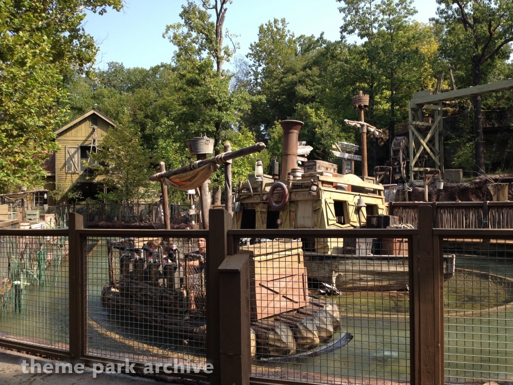 Tom & Huck's RiverBlast at Silver Dollar City