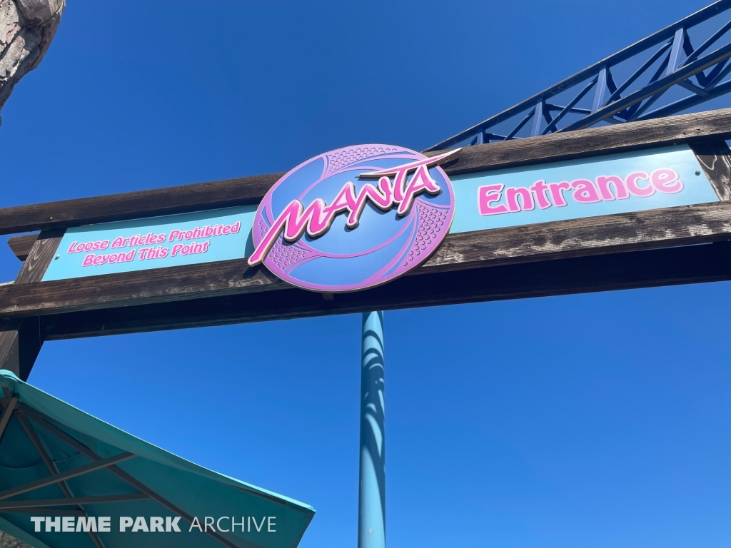 Manta at SeaWorld San Diego