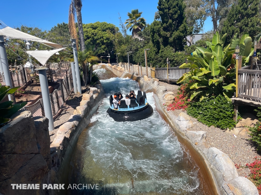 Shipwreck Rapids at SeaWorld San Diego