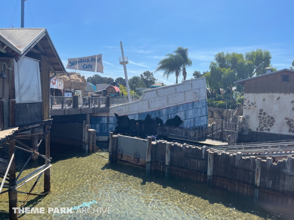 Shipwreck Rapids at SeaWorld San Diego