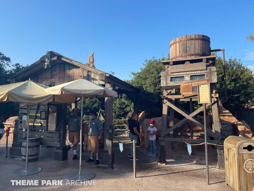 Big Thunder Mountain Railroad at Disney California Adventure