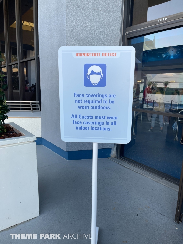 Space Mountain at Disney California Adventure