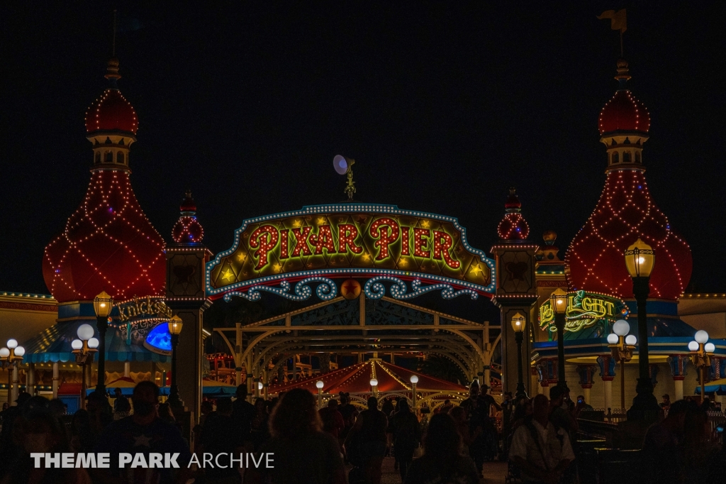 Pixar Pier at Disney California Adventure