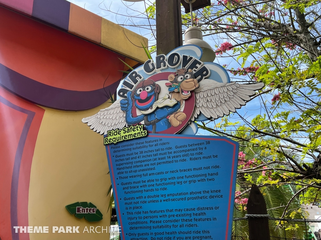 Air Grover at Busch Gardens Tampa