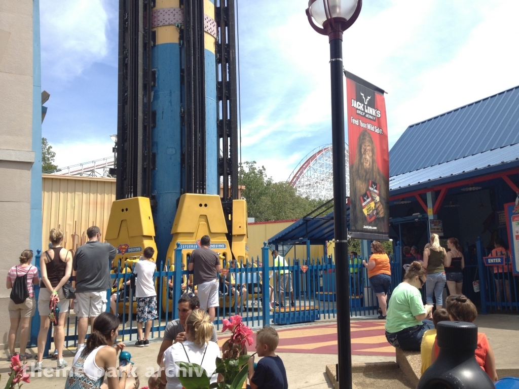 Superman Tower of Power at Six Flags St. Louis