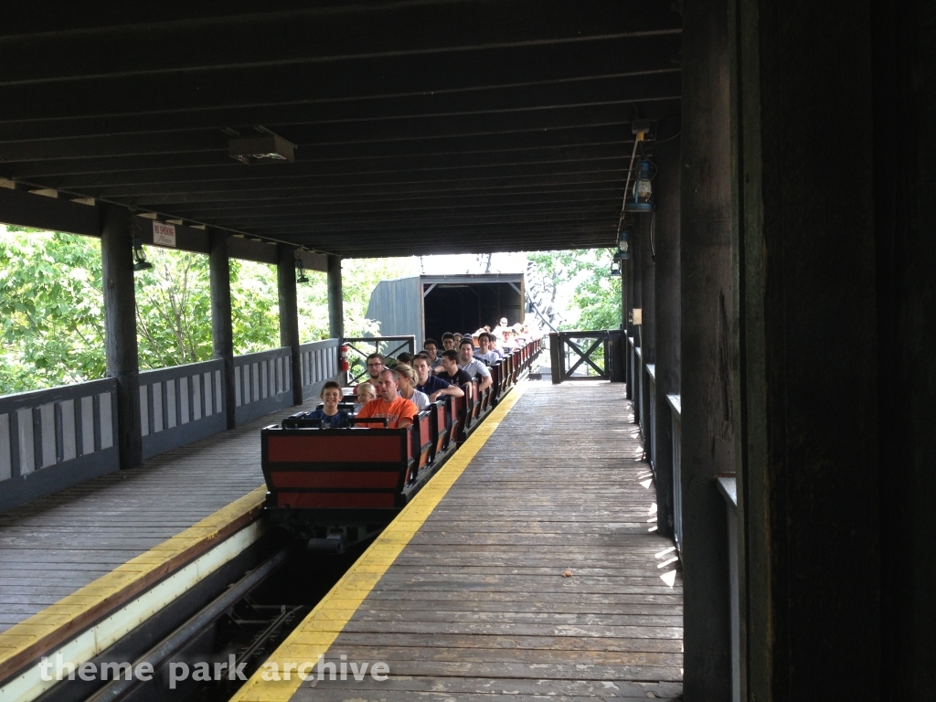 River King Mine Train at Six Flags St. Louis