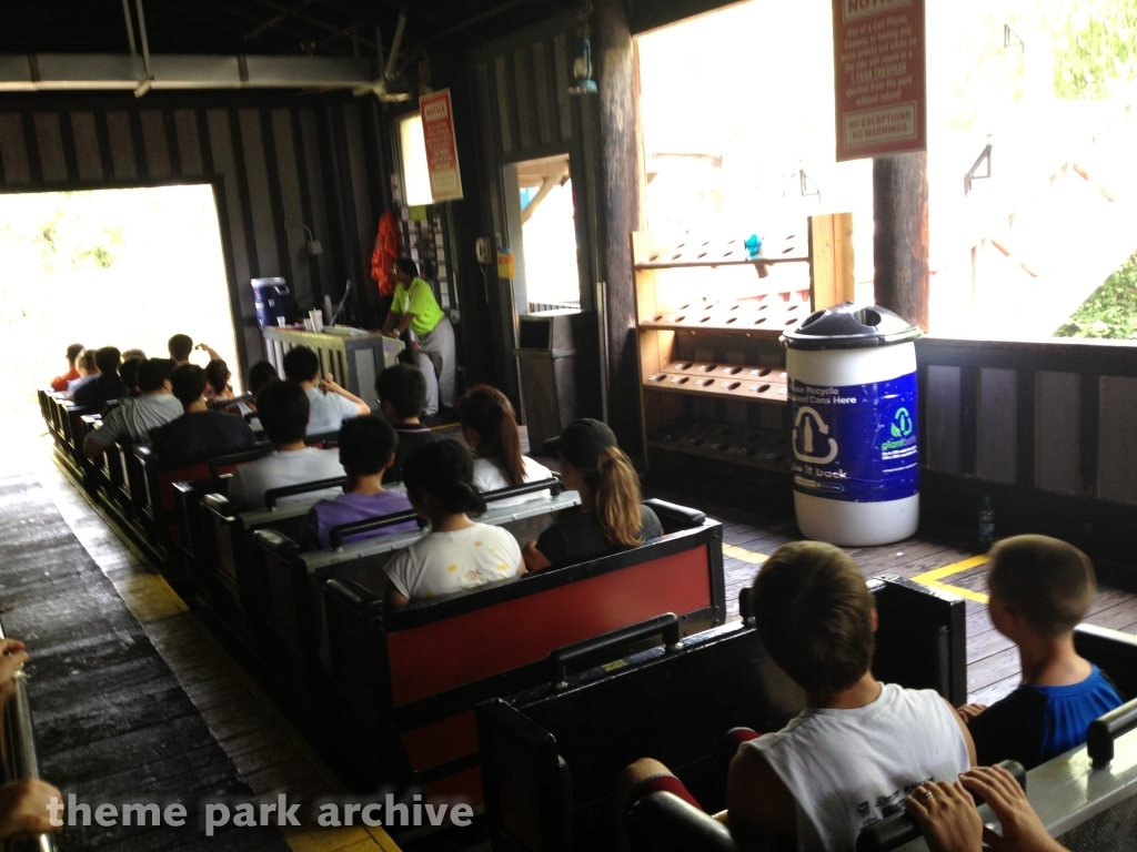 River King Mine Train at Six Flags St. Louis