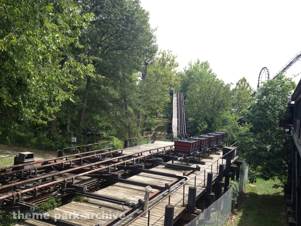 River King Mine Train at Six Flags St. Louis