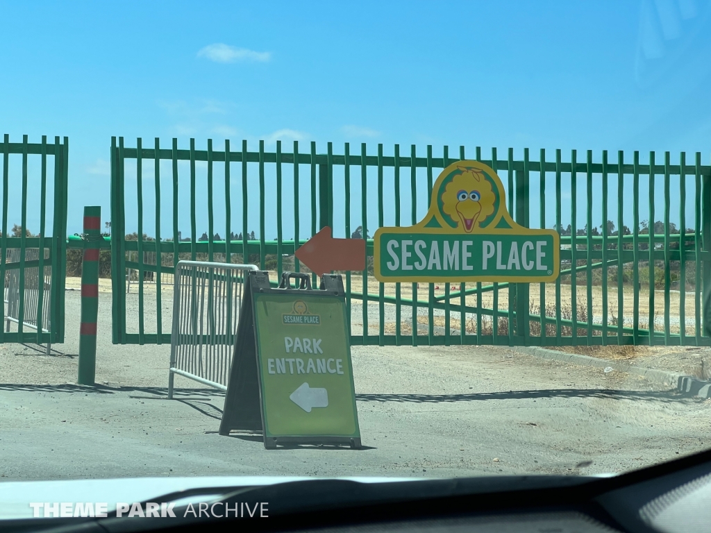 Entrance at Sesame Place San Diego