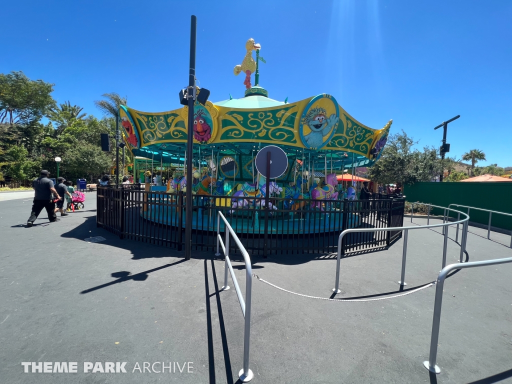 Sunny Day Carousel at Sesame Place San Diego