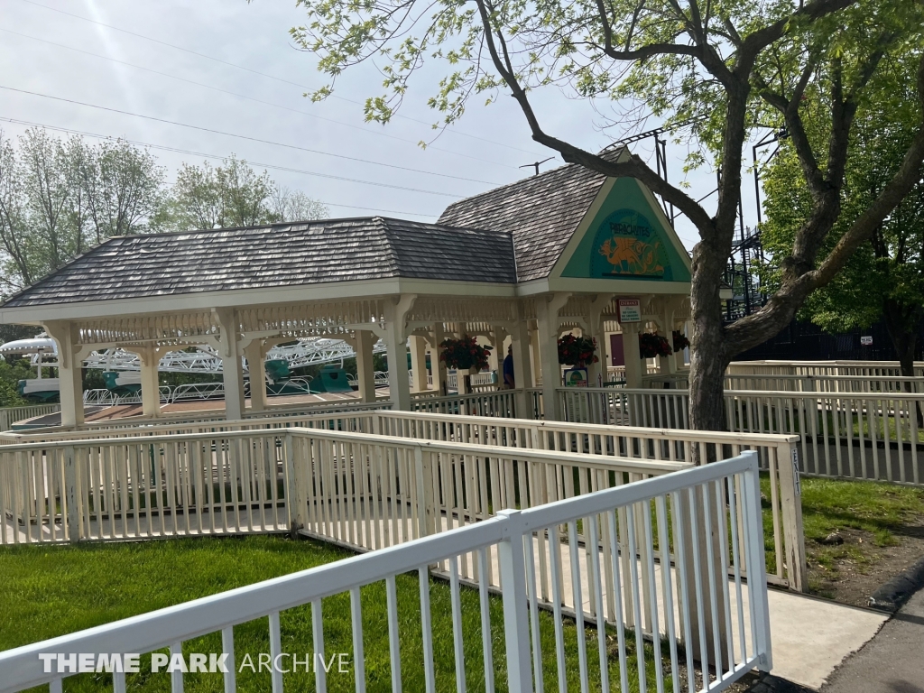 Parachutes at Adventureland