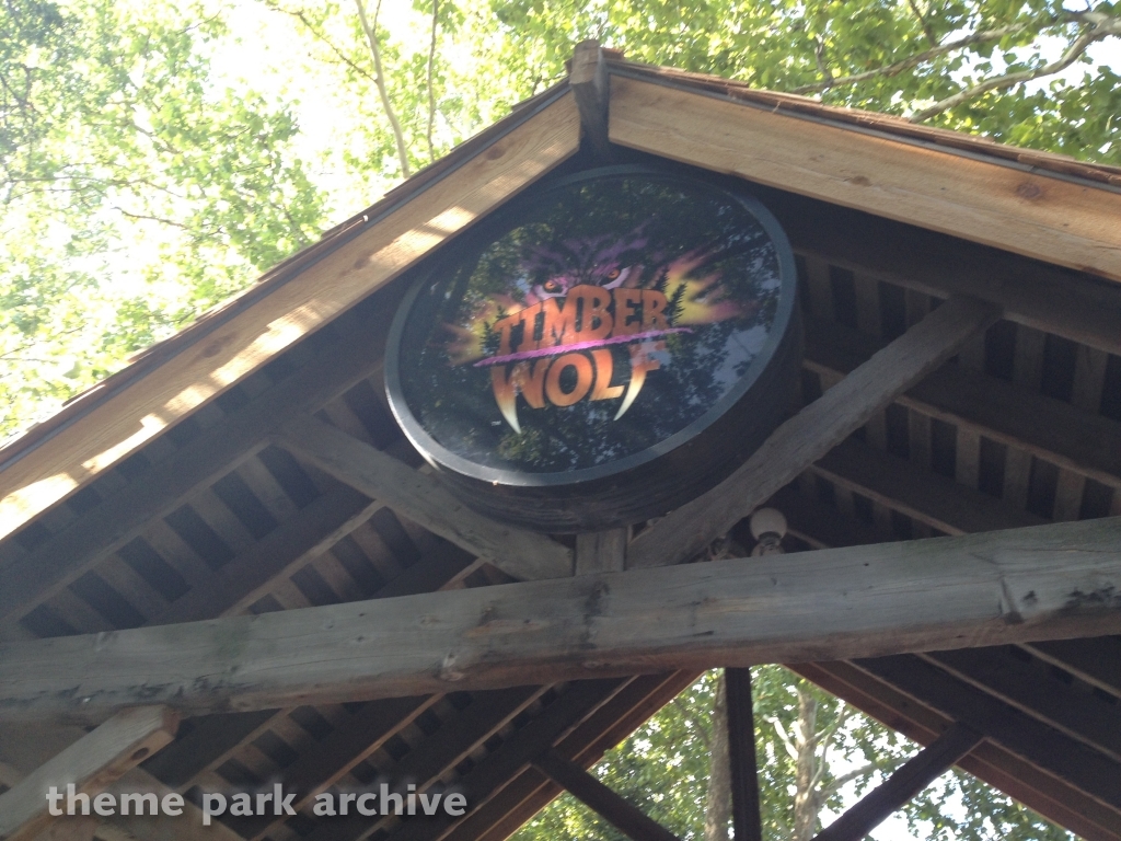 Timber Wolf at Worlds of Fun