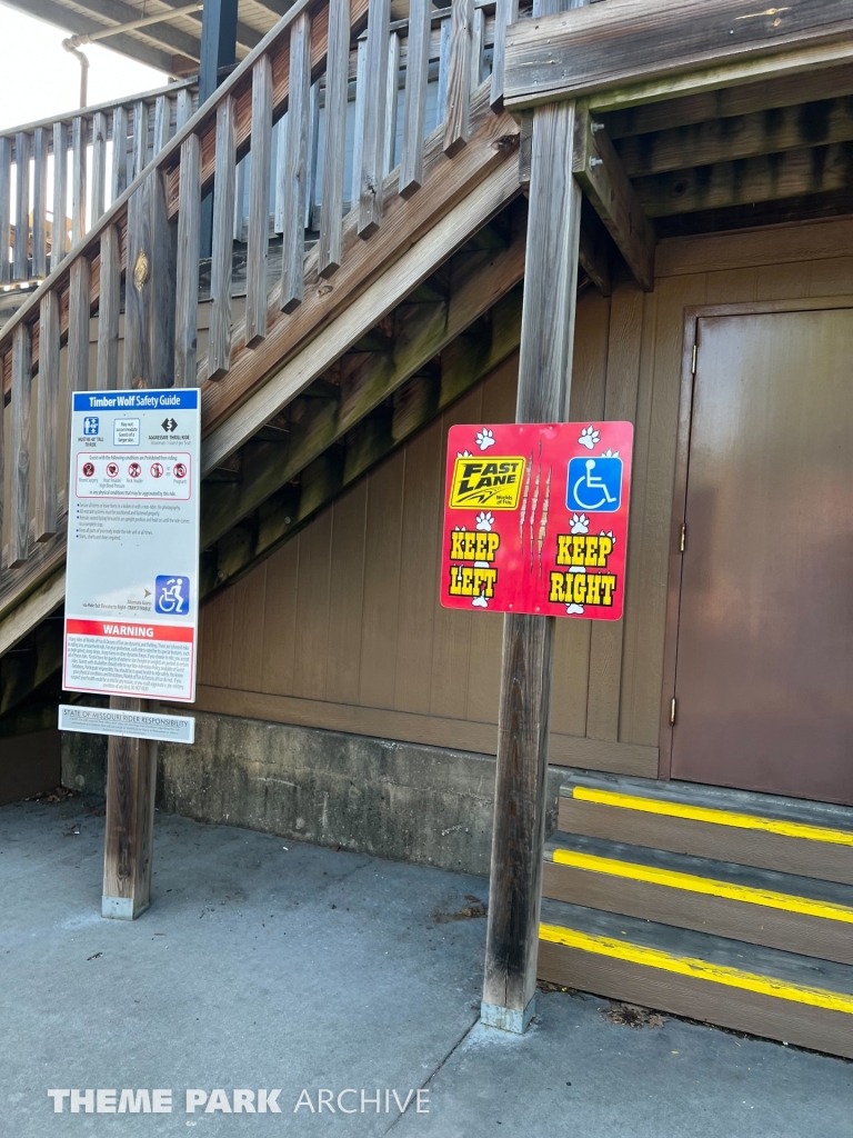 Timber Wolf at Worlds of Fun