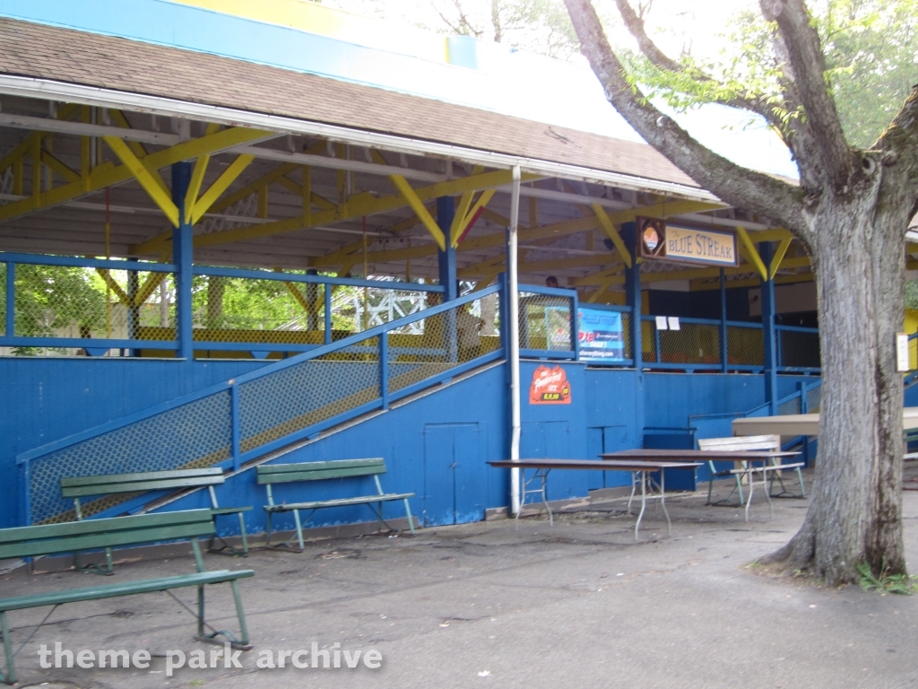 Blue Streak at Conneaut Lake Park