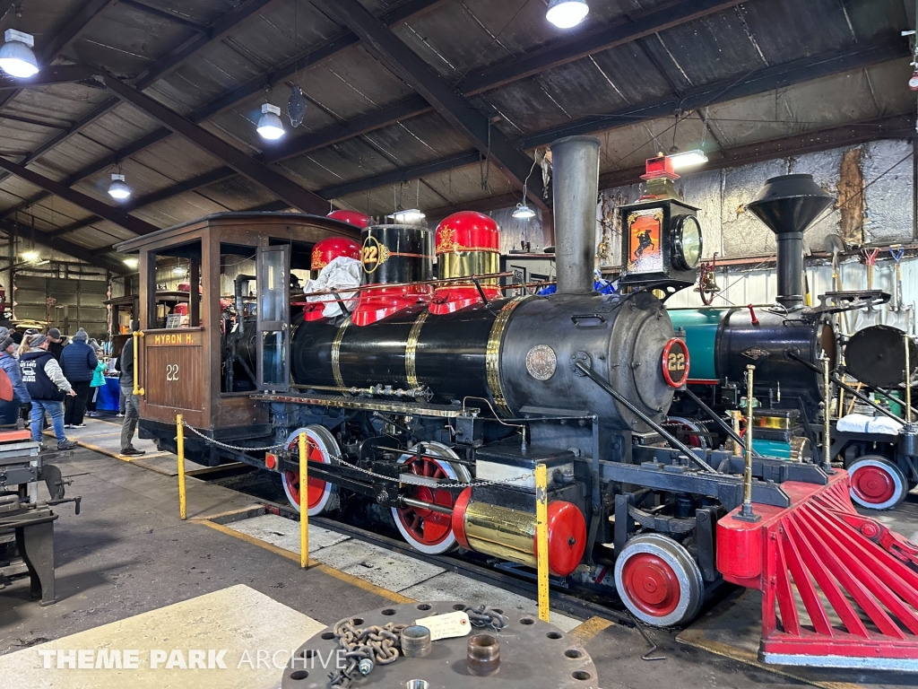 CP & LE Railroad at Cedar Point