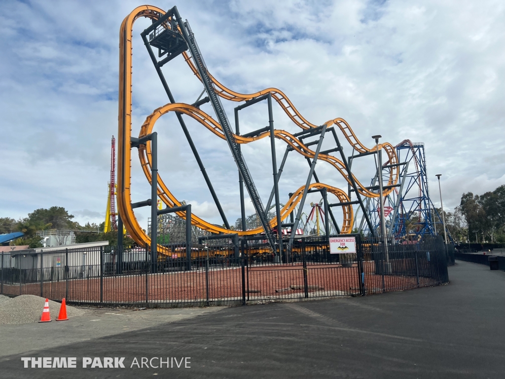 Batman The Ride at Six Flags Discovery Kingdom