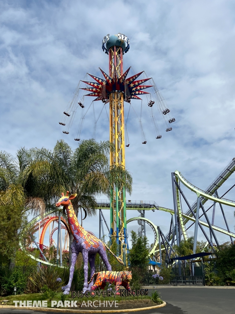 SkyScreamer at Six Flags Discovery Kingdom