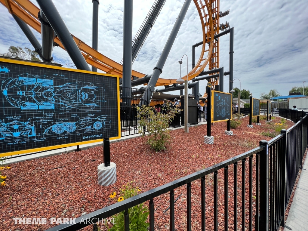 Batman The Ride at Six Flags Discovery Kingdom
