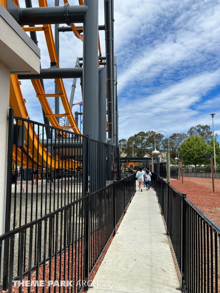 Batman The Ride at Six Flags Discovery Kingdom