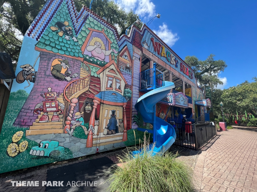 Wacky Shack at Carousel Gardens Amusement Park