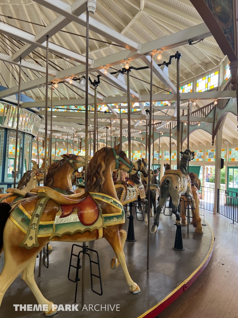 Carousel at Carousel Gardens Amusement Park