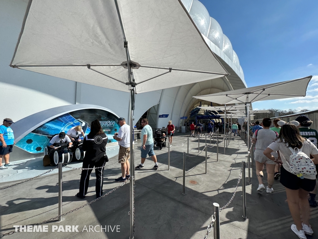 TRON Lightcycle Run at Magic Kingdom