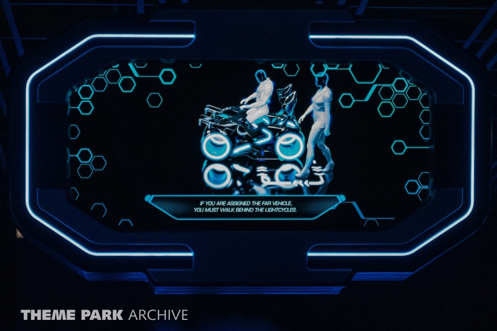 TRON Lightcycle Run at Magic Kingdom