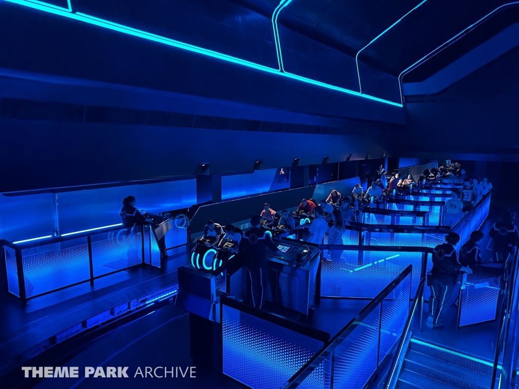 TRON Lightcycle Run at Magic Kingdom