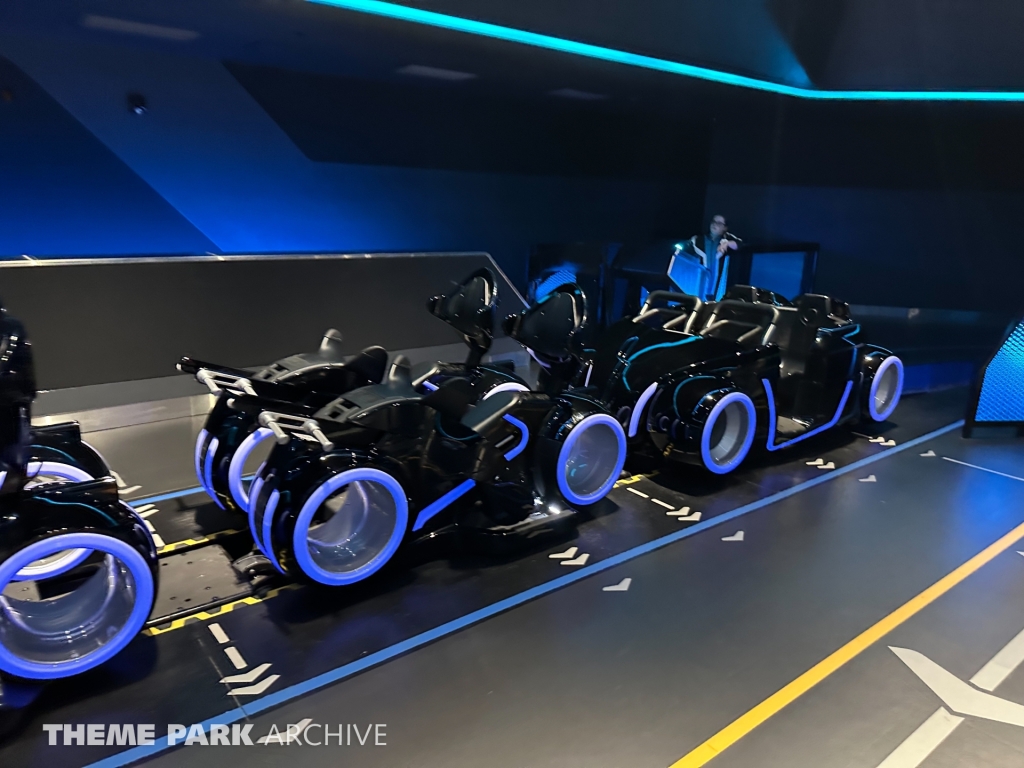 TRON Lightcycle Run at Magic Kingdom
