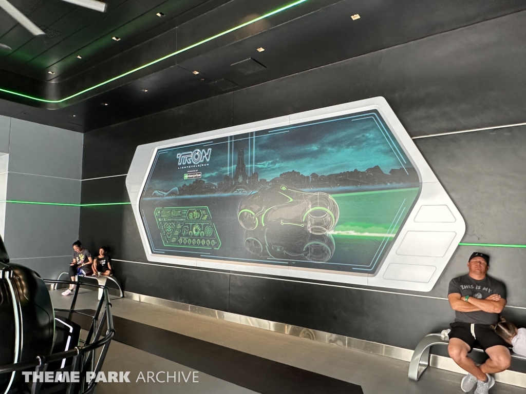 TRON Lightcycle Run at Magic Kingdom