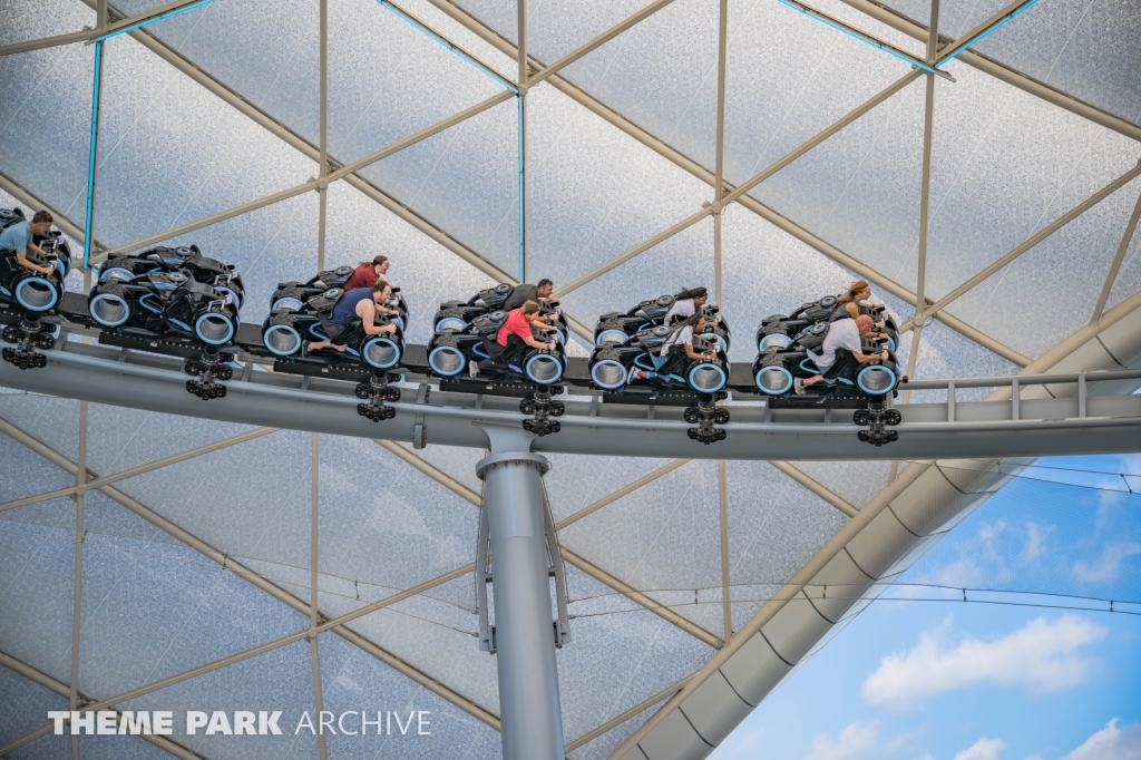 TRON Lightcycle Run at Magic Kingdom