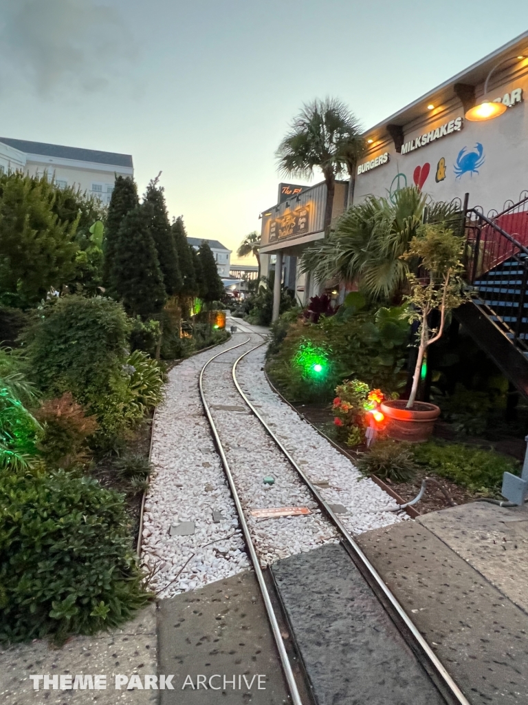 CP Huntington Train at Kemah Boardwalk