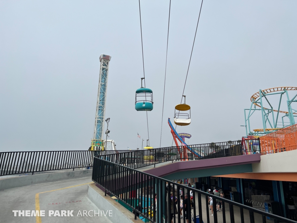 Sky Glider at Santa Cruz Beach Boardwalk