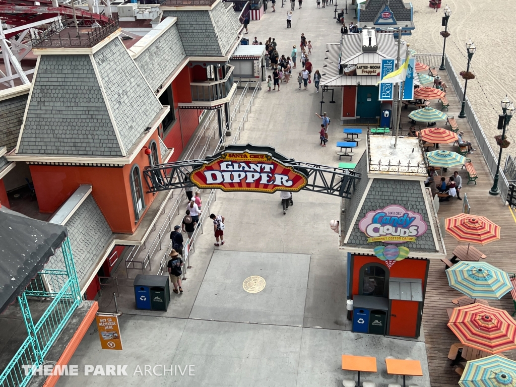 Giant Dipper at Santa Cruz Beach Boardwalk