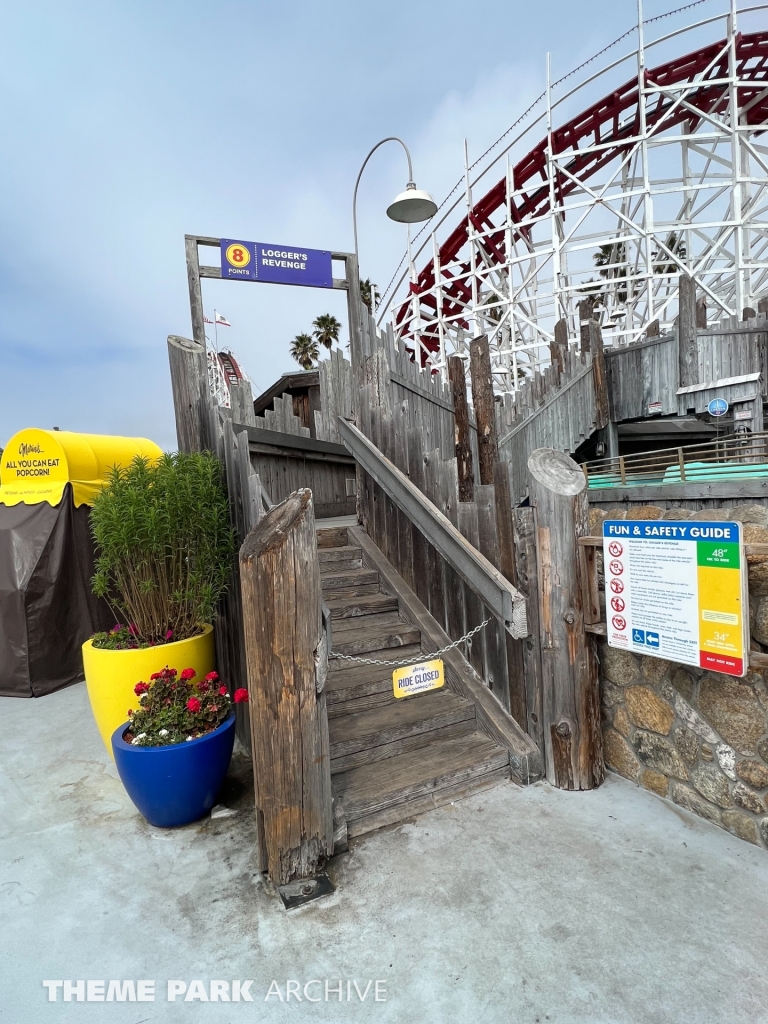 Logger's Revenge at Santa Cruz Beach Boardwalk