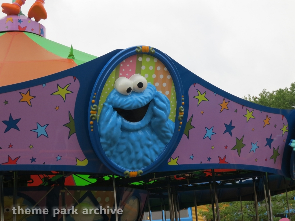 Sunny Day Carousel at Sesame Place Philadelphia
