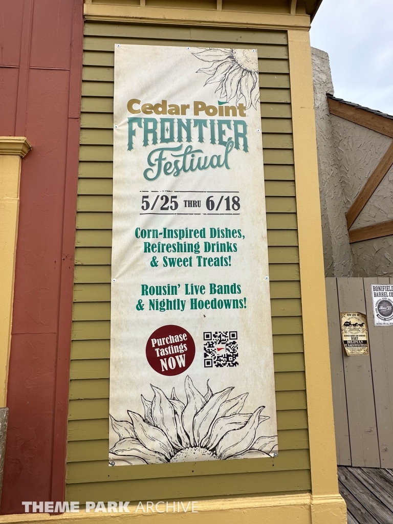 Frontier Town at Cedar Point