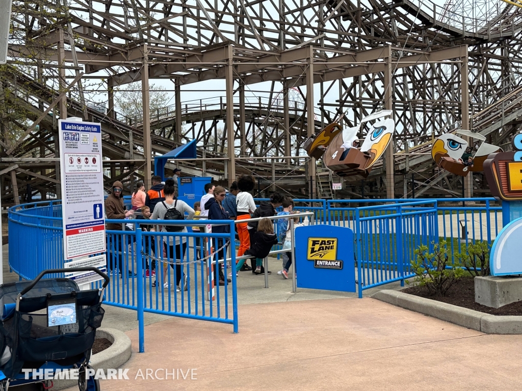 Lake Erie Eagles at Cedar Point