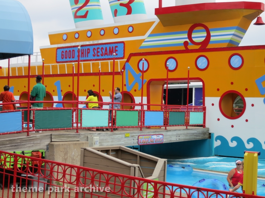 Big Bird's Rambling River at Sesame Place Philadelphia