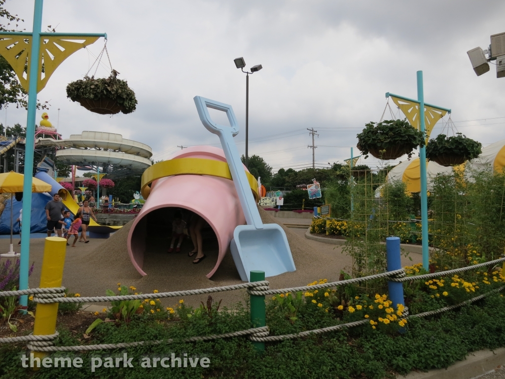 Silly Sand Slides at Sesame Place Philadelphia