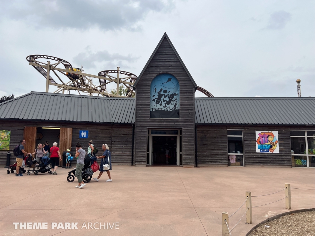 Entrance at Parc du Bocasse