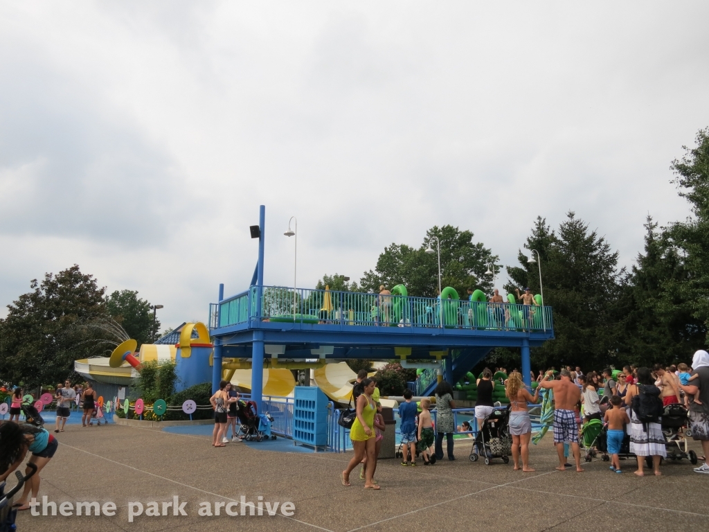 Slimey's Chutes at Sesame Place Philadelphia