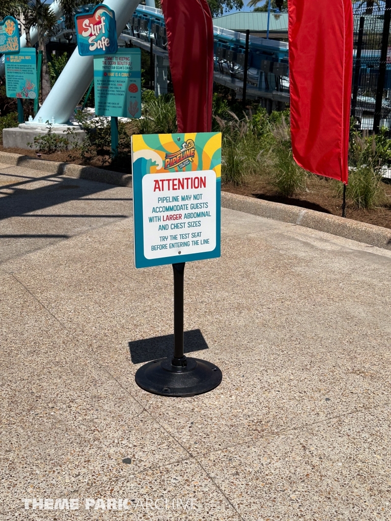 Pipeline: The Surf Coaster at SeaWorld Orlando